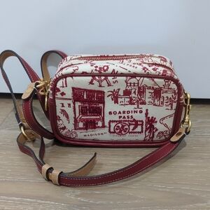 Tory Burch Perry Printed Canvas Mini Crossbody Bag